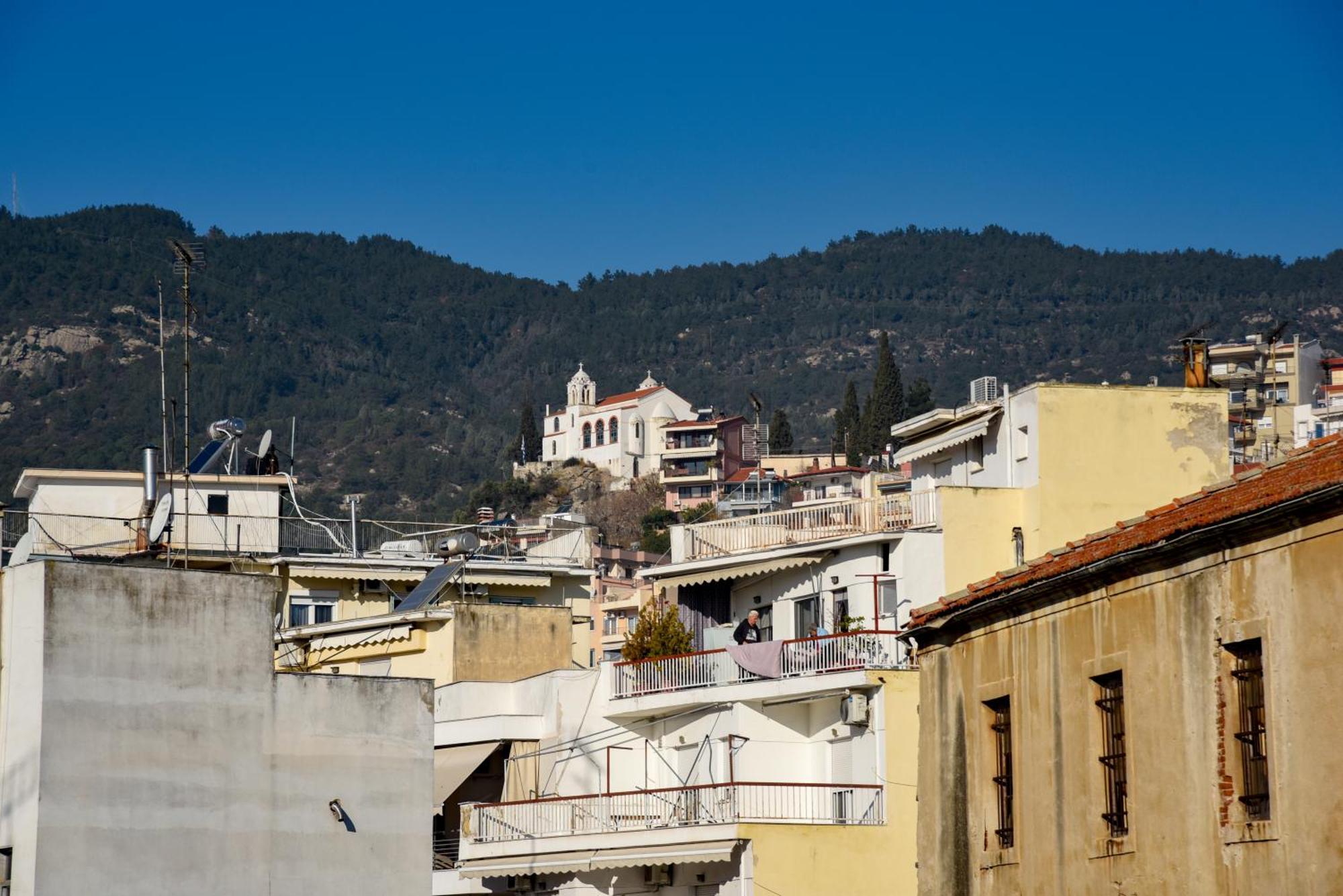 Roof Central Apartment Kavala Dış mekan fotoğraf