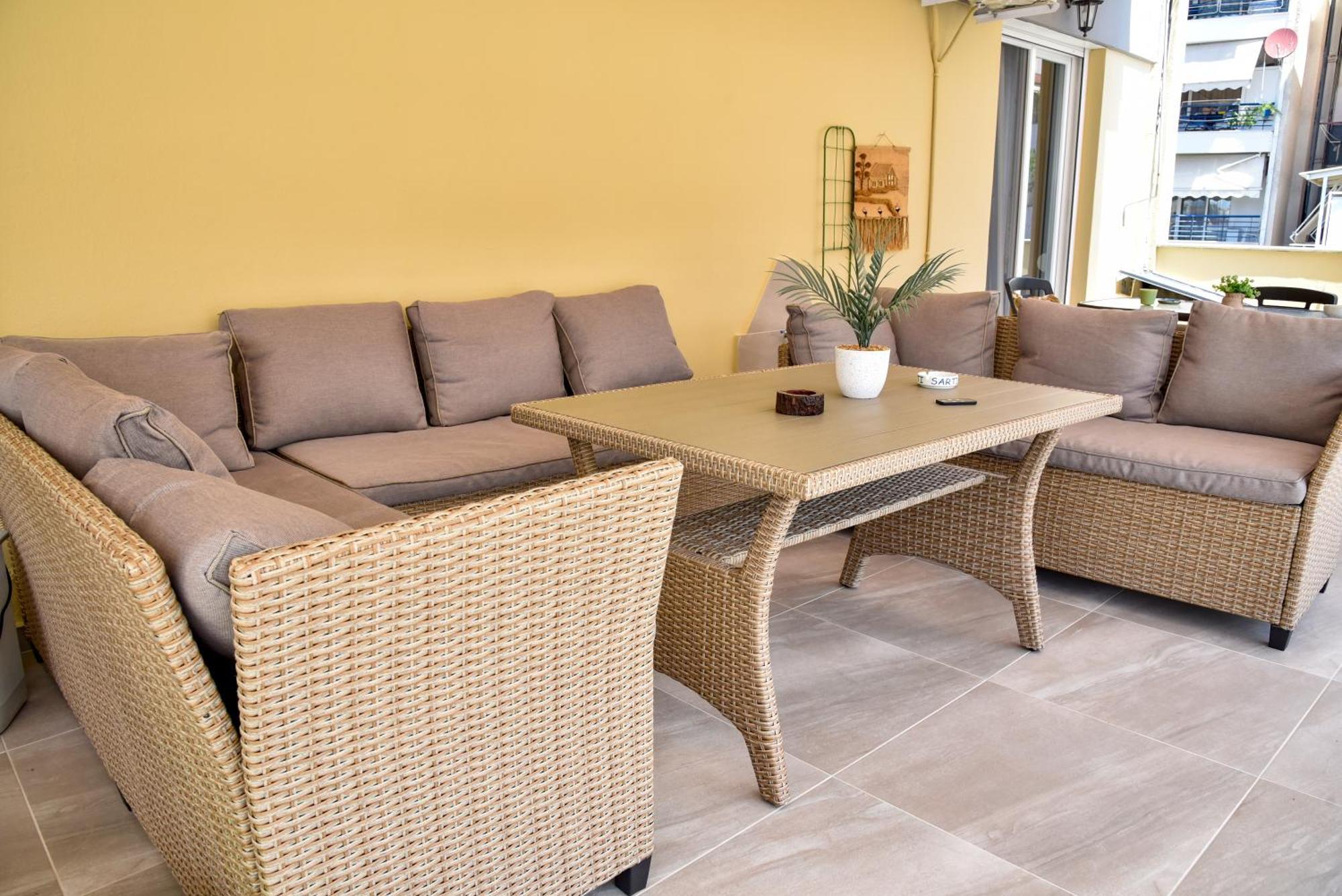 Roof Central Apartment Kavala Dış mekan fotoğraf